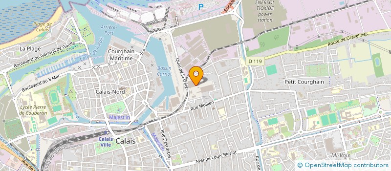 localisation de l'entreprise CALAIS TRUCKSTOP à CALAIS