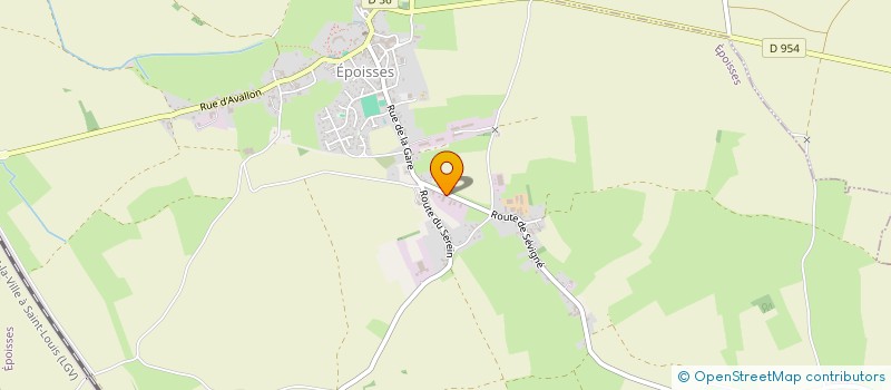 localisation de l'entreprise CALALONY  EPOISSES