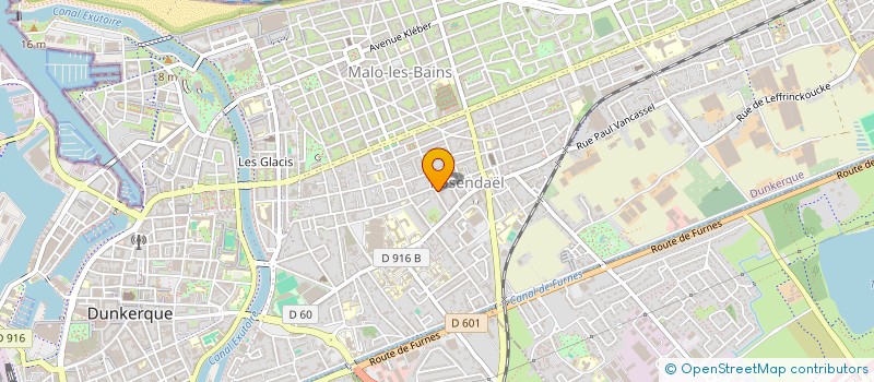 localisation de l'entreprise CALAM&CO à DUNKERQUE