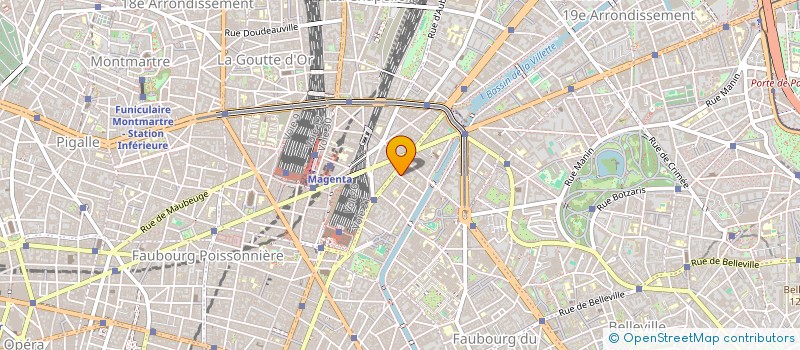 localisation de l'entreprise CALAMA  PARIS