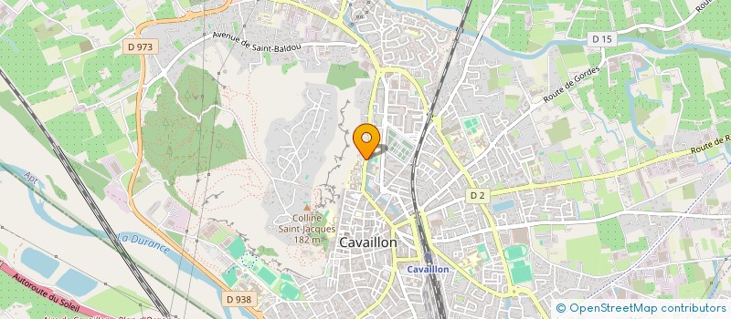 localisation de l'entreprise CALAMINE CLUB CAVAILLONNAIS à CAVAILLON