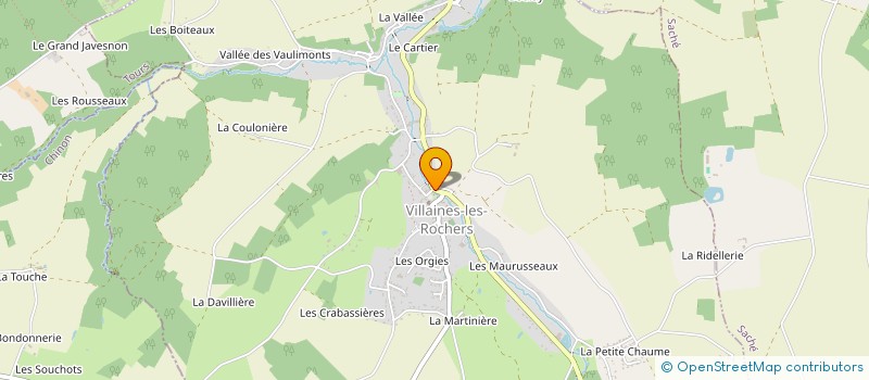 localisation de l'entreprise CALAMITY COUNTRY  VILLAINES-LES-ROCHERS