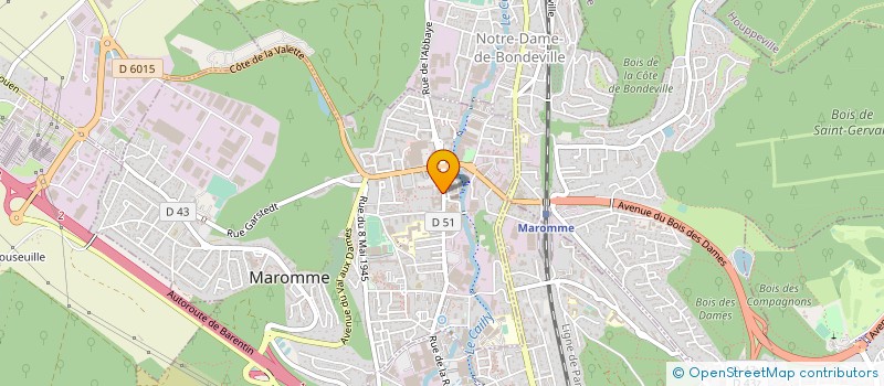 localisation de l'entreprise CALAMITY JAZZ  MAROMME