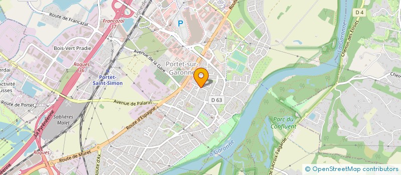 localisation de l'entreprise CALAMITY'S 31  PORTET-SUR-GARONNE