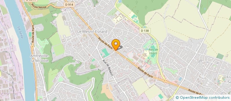 localisation de l'entreprise CALANDRA à LE MESNIL-ESNARD