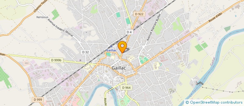 localisation de l'entreprise CALANDRETA DEL GALHAGUES à GAILLAC