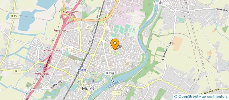 localisation de l'entreprise CALANDRETA DEL PAIS MURETHIN à MURET