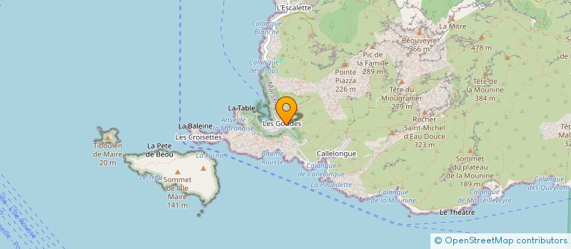 localisation de l'entreprise CALANQUES & CO  MARSEILLE