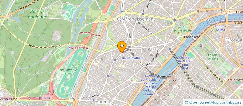 localisation de l'entreprise CALAO  PARIS