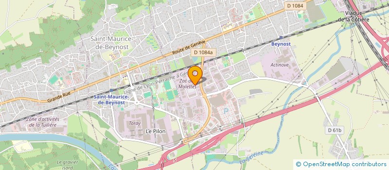 localisation de l'entreprise CALAOSTISMIER  SAINT-ISMIER