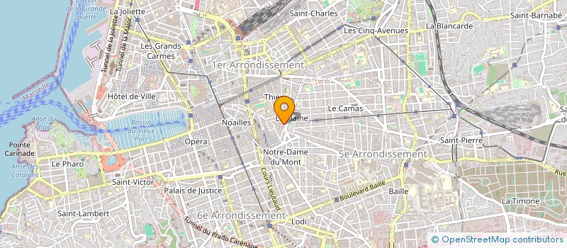 localisation de l'entreprise CALATHEA à MARSEILLE