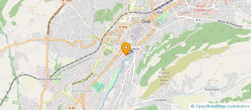 localisation de l'entreprise CALATHEA IMMOBILIER  GAP