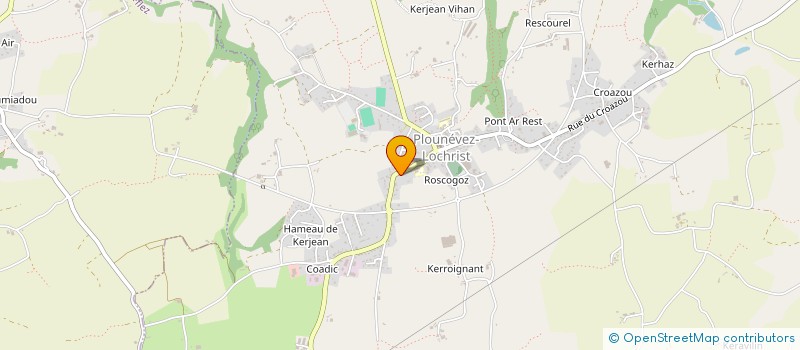 localisation de l'entreprise CALATHEA MEDIA  PLOUNEVEZ-LOCHRIST