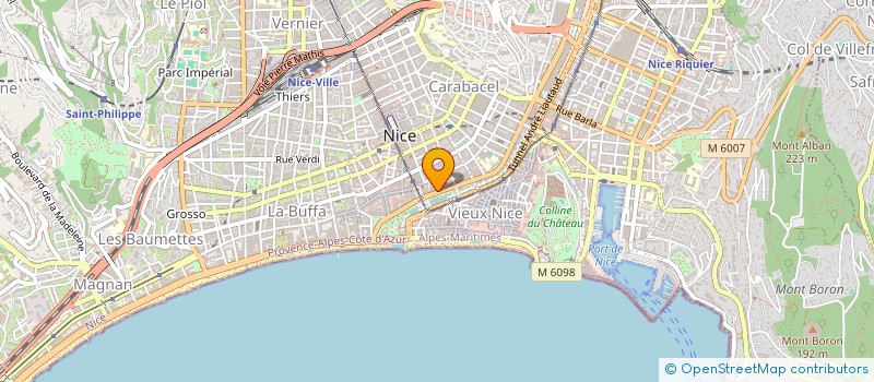 localisation de l'entreprise CALAXA à NICE