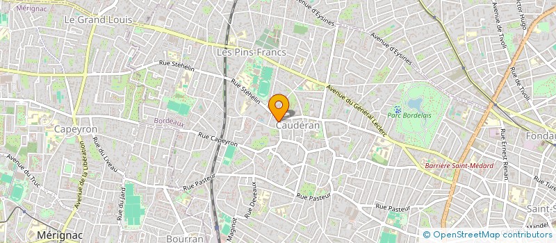 localisation de l'entreprise CALAYA  BORDEAUX