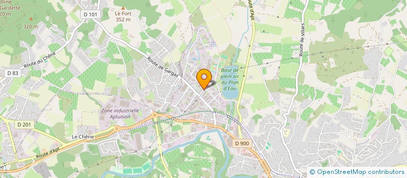 localisation de l'entreprise CALB  APT