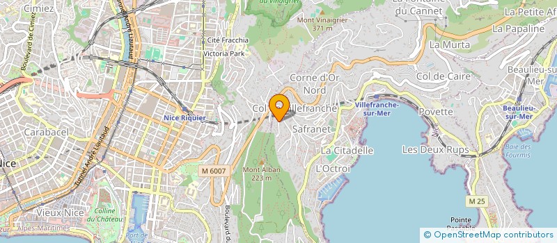 localisation de l'entreprise CALBERLAU à VILLEFRANCHE-SUR-MER