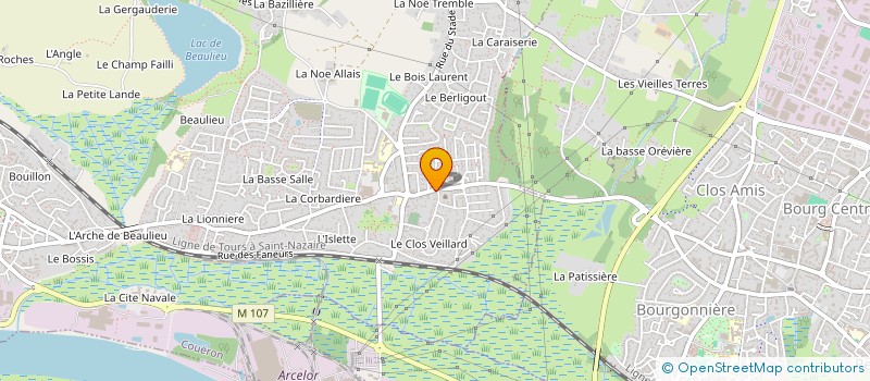 localisation de l'entreprise CALBOSSISTE à COUERON