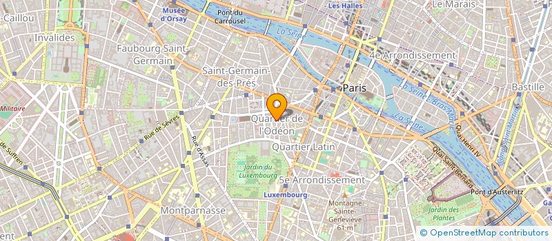 localisation de l'entreprise CALCEA à PARIS