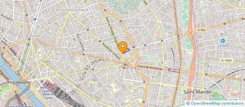 localisation de l'entreprise CALCEUS NATION  PARIS