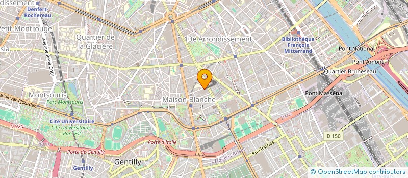 localisation de l'entreprise CALCIMARE  PARIS