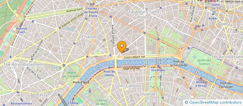 localisation de l'entreprise CALCUL TRAITEMENT INFORMATION à PARIS