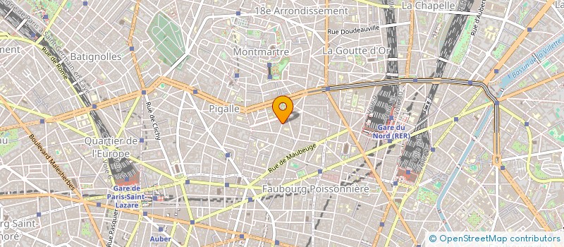 localisation de l'entreprise CALCUTA  PARIS