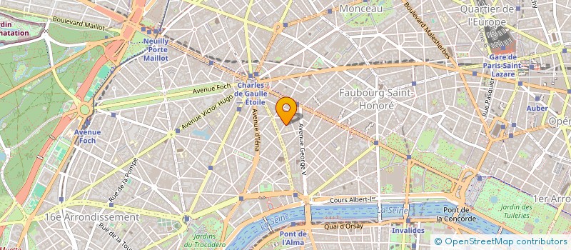 localisation de l'entreprise CALDAJA  PARIS