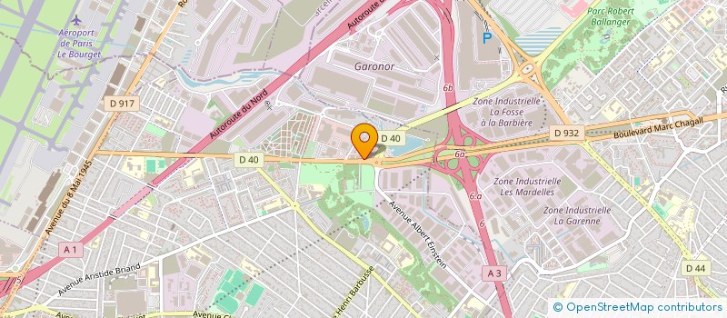 localisation de l'entreprise CALDARONE MARTINS à LE BLANC-MESNIL