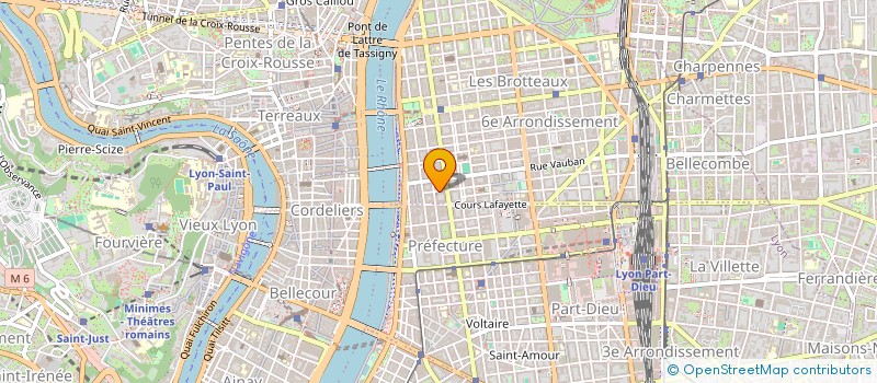 localisation de l'entreprise CALDE à LYON