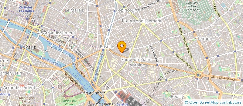 localisation de l'entreprise CALDENTIA  PARIS