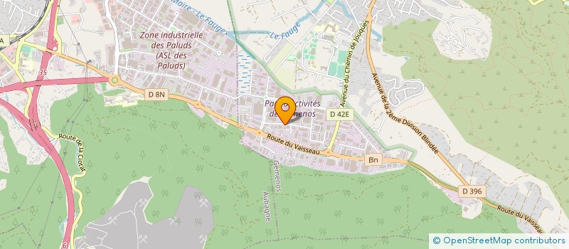 localisation de l'entreprise CALDER FRANCE SAS  GEMENOS