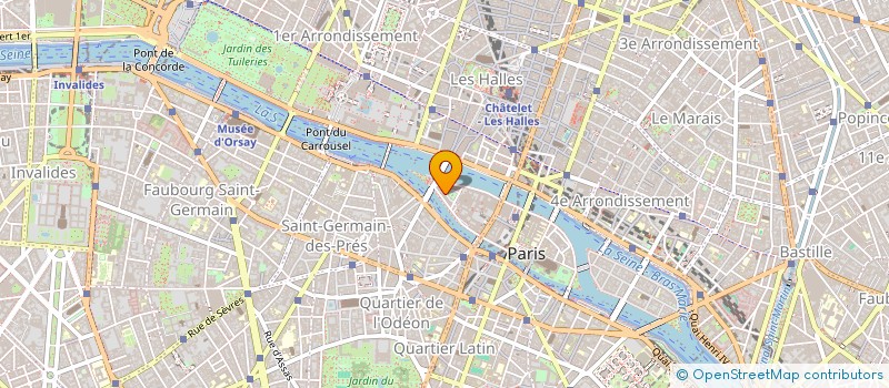 localisation de l'entreprise CALDERON FILMS à PARIS