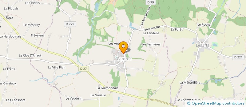 localisation de l'entreprise CALDICE  BECHEREL