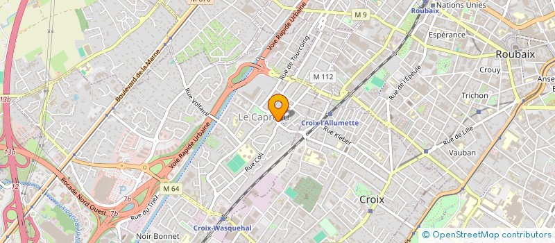 localisation de l'entreprise CALDO  WASQUEHAL