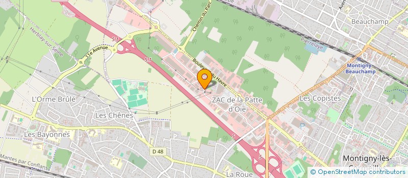 localisation de l'entreprise CALDYA E-SPORT  HERBLAY-SUR-SEINE