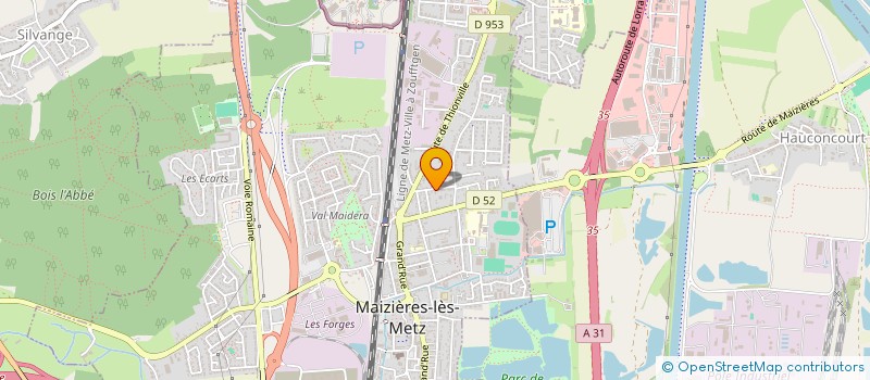 localisation de l'entreprise CALE  MAIZIERES-LES-METZ