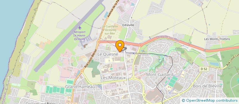 localisation de l'entreprise CALE REHAB  OCTEVILLE-SUR-MER