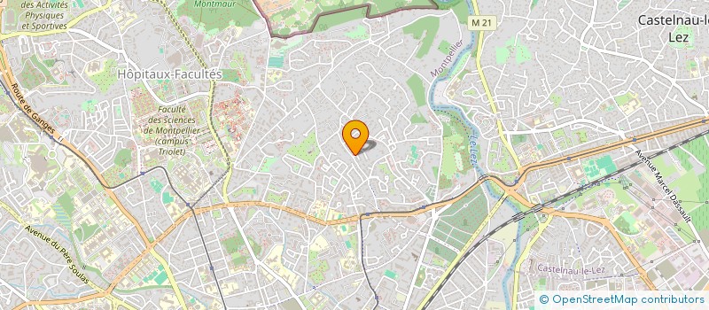localisation de l'entreprise CALEA à MONTPELLIER