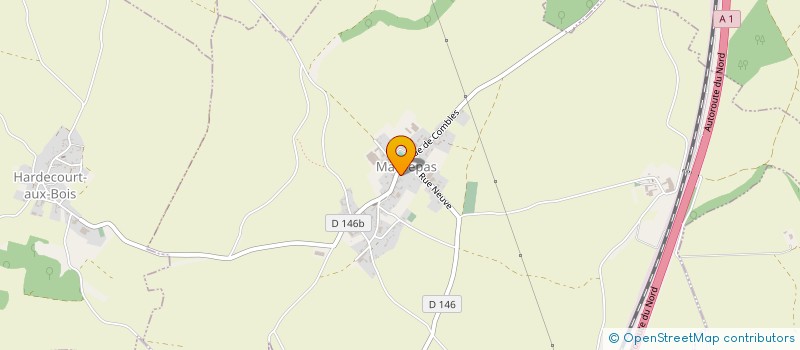 localisation de l'entreprise CALEA  LONGUEVAL