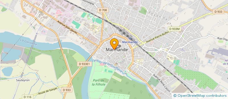 localisation de l'entreprise CALEA'M  MARMANDE