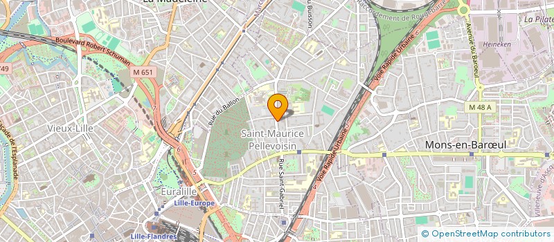 localisation de l'entreprise CALEAL à LILLE