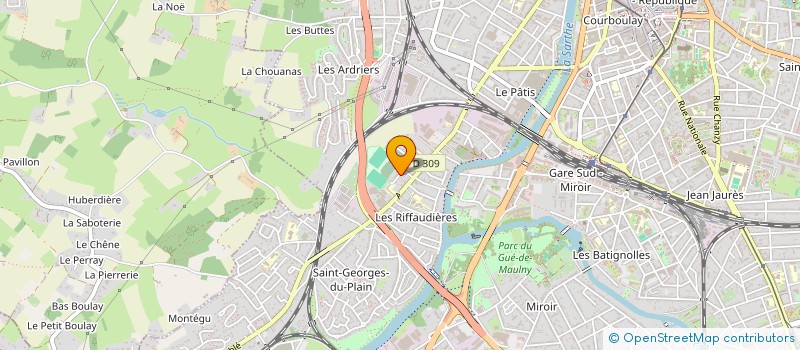 localisation de l'entreprise CALEBASSE  LE MANS