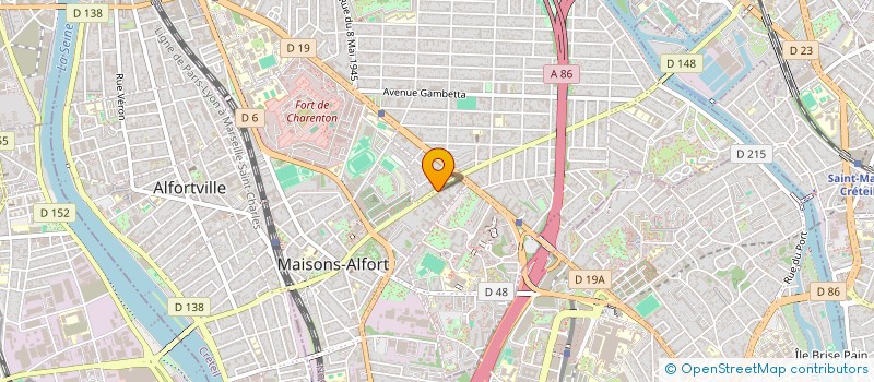 localisation de l'entreprise CALEBOY à MAISONS-ALFORT