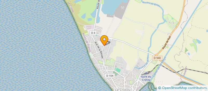 localisation de l'entreprise CALECHE EN SOMME ET NATUR'AILE à LE CROTOY