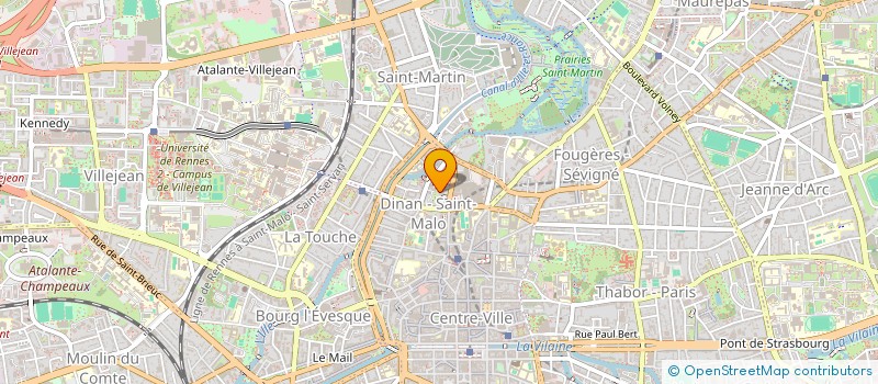 localisation de l'entreprise CALEDI  RENNES