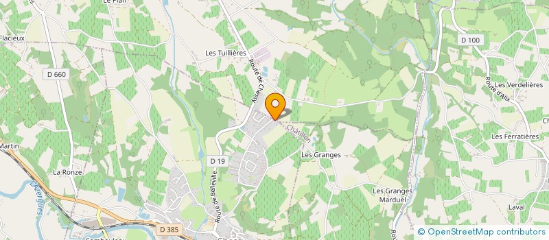 localisation de l'entreprise CALELIRAPHE  DOMMARTIN