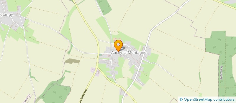 localisation de l'entreprise CALEMARD  AUCHY-LA-MONTAGNE