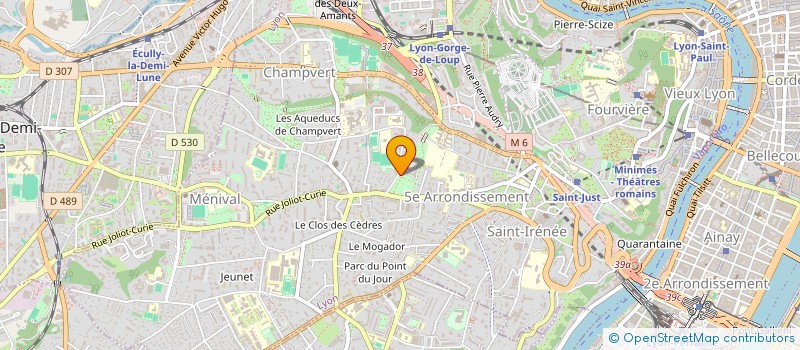 localisation de l'entreprise CALEME à LYON