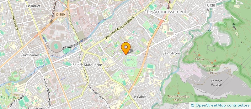 localisation de l'entreprise CALENDINI ET COMPAGNIE à MARSEILLE